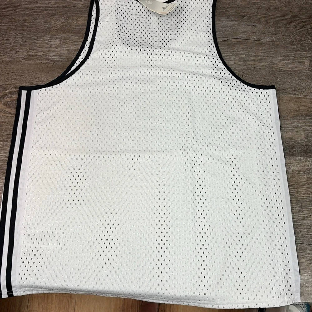 NEW MEN'S ADIDAS BREAK THE NORM TANK TOP IN WHITE XL